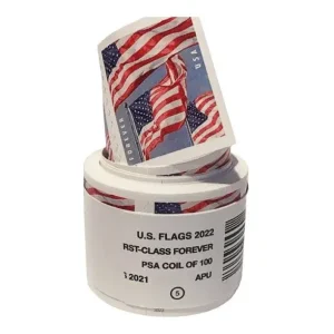 Coil: 2022 U.S. Flag Forever Stamp