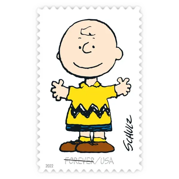 Charles M. Schulz Forever Stamp 2022 - Image 11