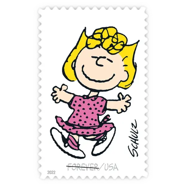 Charles M. Schulz Forever Stamp 2022 - Image 5