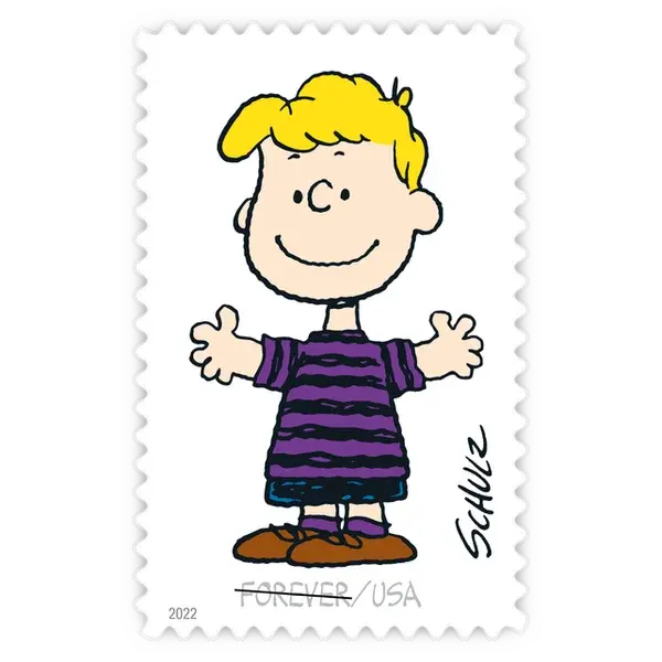 Charles M. Schulz Forever Stamp 2022 - Image 4