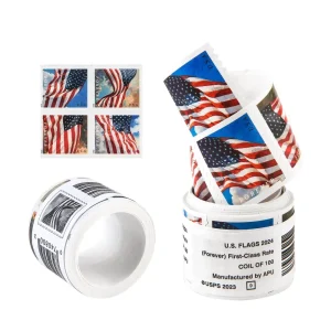 Coil: 2024 U.S. Flag Forever Stamp