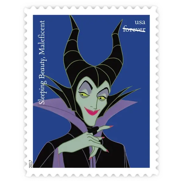 Disney Villains Forever Stamp 2017 - Image 7