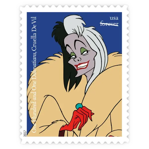 Disney Villains Forever Stamp 2017 - Image 6