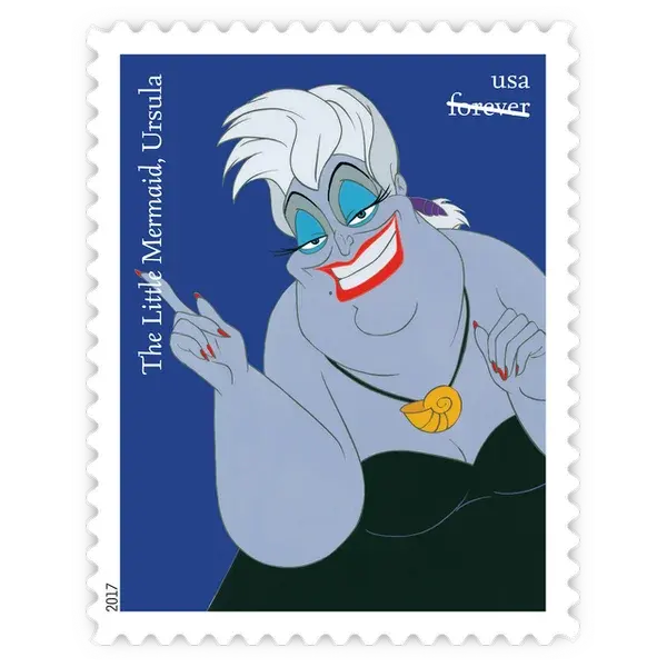 Disney Villains Forever Stamp 2017 - Image 5