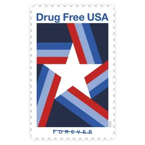 Drug Free USA Forever Stamp 2020