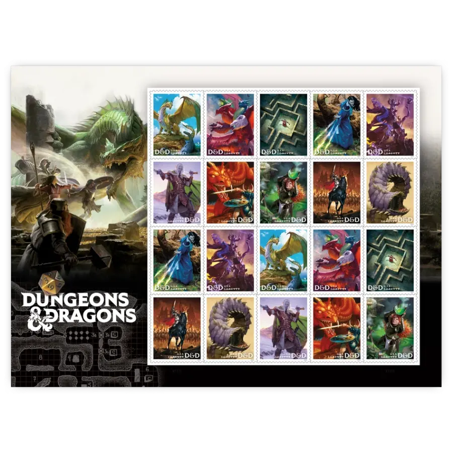 Dungeons & Dragons Forever Stamp 2024 - Image 2