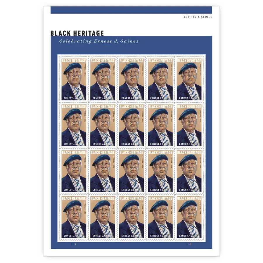 Ernest J. Gaines Forever Stamp 2023 - Image 2