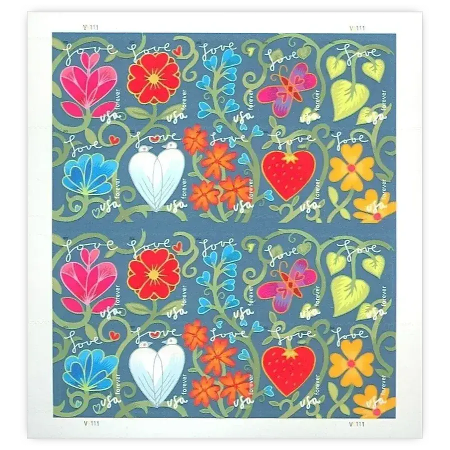 Garden of Love Forever Stamp 2011 - Image 2