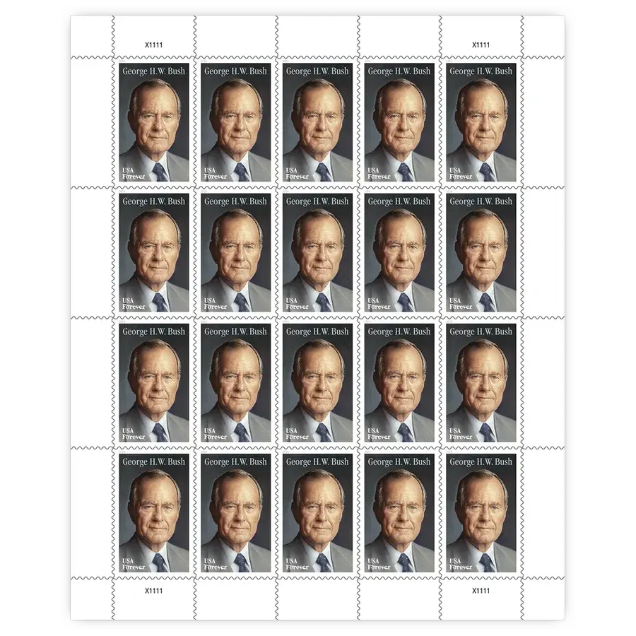 George H.W. Bush Forever Stamp 2019 - Image 2