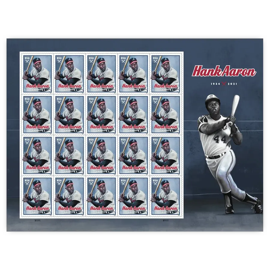 Hank Aaron Forever Stamp 2024 - Image 2