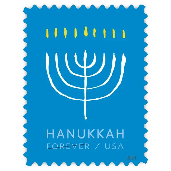 Hanukkah 2024 Forever Stamp