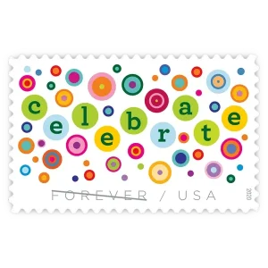 Let's Celebrate Forever Stamp 2020