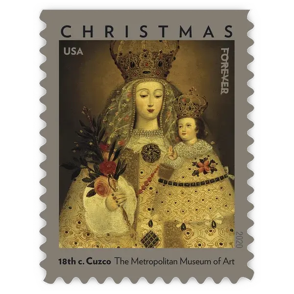 Our Lady of Guapulo Forever Stamp 2020