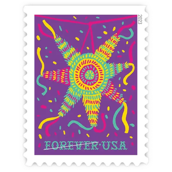 Pinatas Forever Stamp 2023 - Image 5