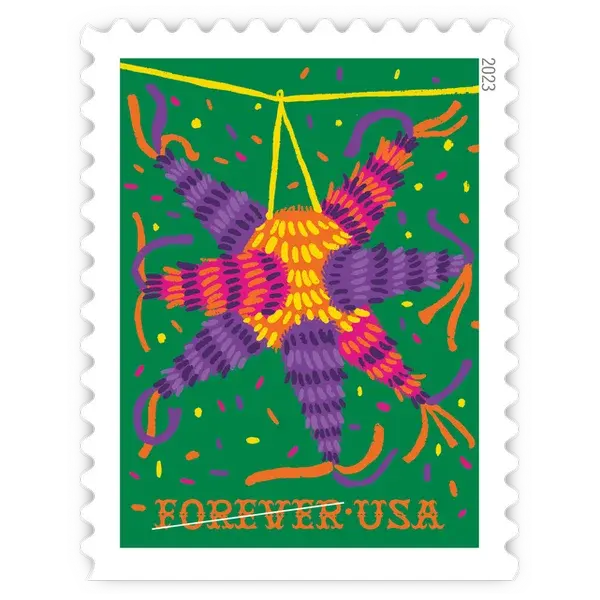 Pinatas Forever Stamp 2023 - Image 4