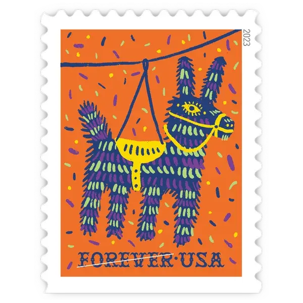 Pinatas Forever Stamp 2023 - Image 3