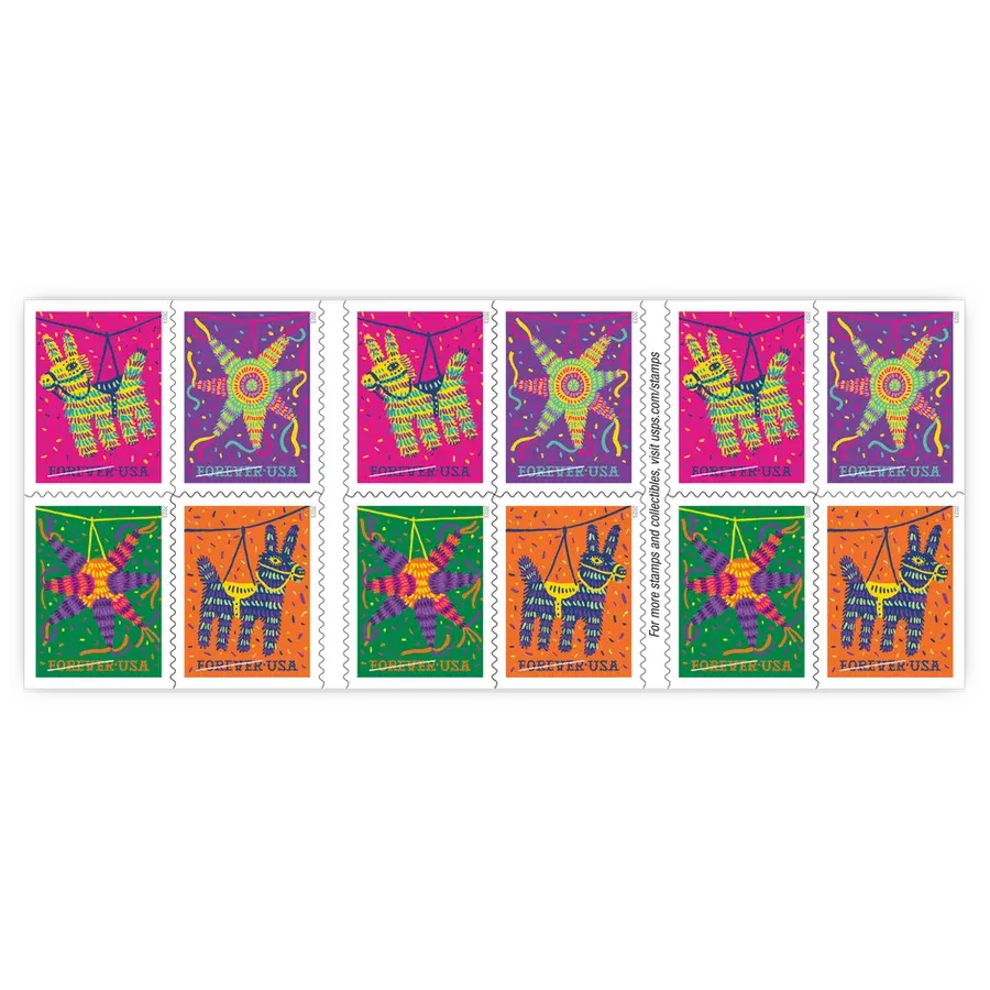 Pinatas Forever Stamp 2023 - Image 2