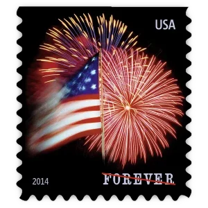 Star-Spangled Banner Forever Stamp 2014