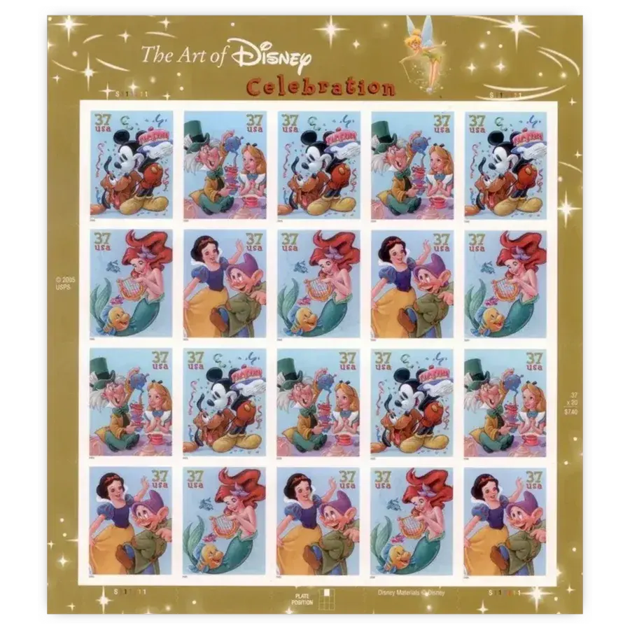 The Art of Disney Forever Stamp 2005