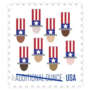 Additional Ounce: Uncle Sam's Hat Forever Stamp 2017