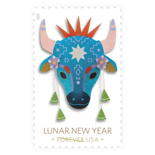 Year of the Ox Forever Stamp 2021