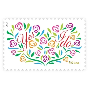 Yes I Do Forever Stamp 2015