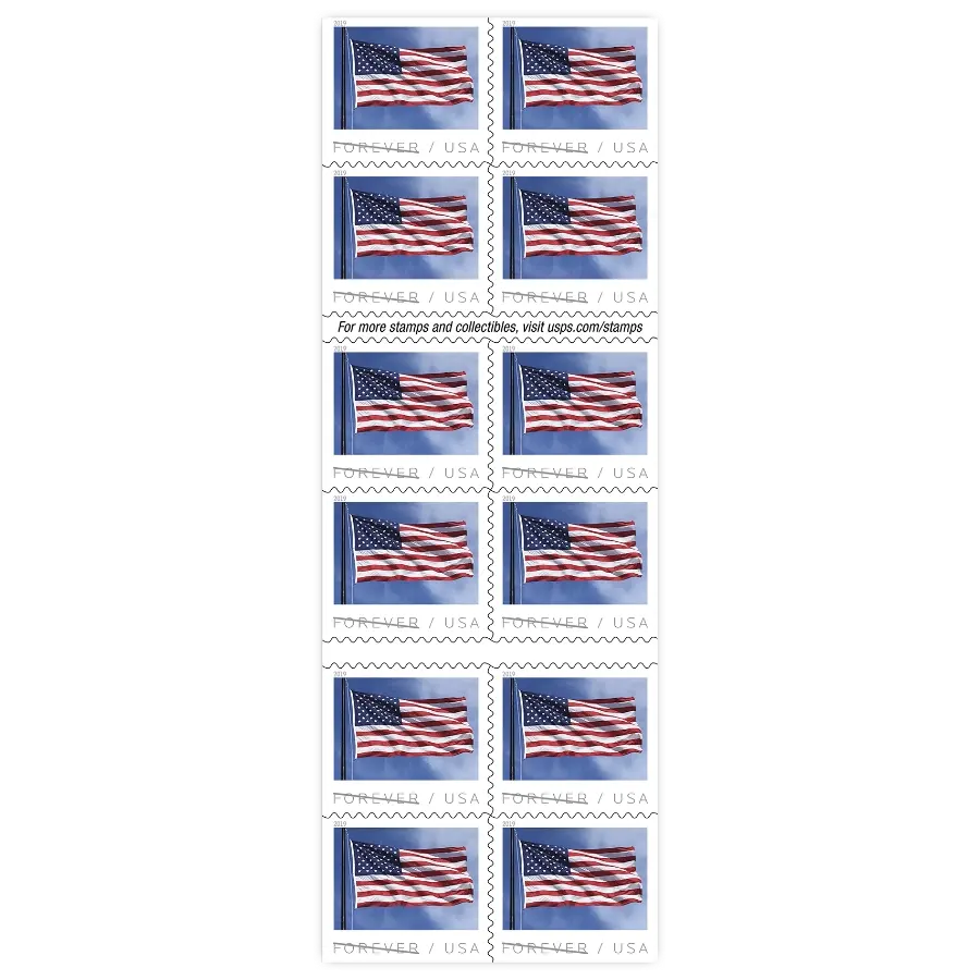 Booklet: 2019 U.S. Flag Forever Stamp - Image 2