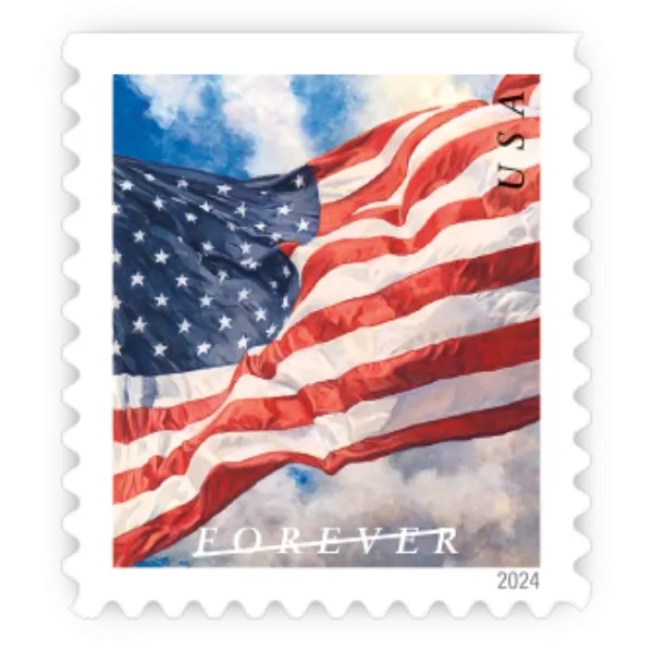 Coil: 2024 U.S. Flag Forever Stamp - Image 4