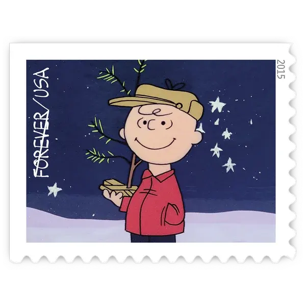 A Charlie Brown Christmas Forever Stamp 2015