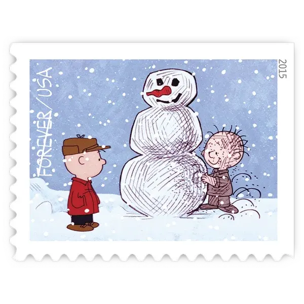 A Charlie Brown Christmas Forever Stamp 2015 - Image 3