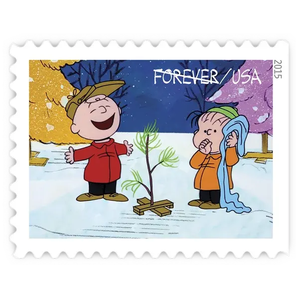 A Charlie Brown Christmas Forever Stamp 2015 - Image 6