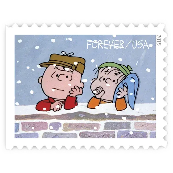 A Charlie Brown Christmas Forever Stamp 2015 - Image 7