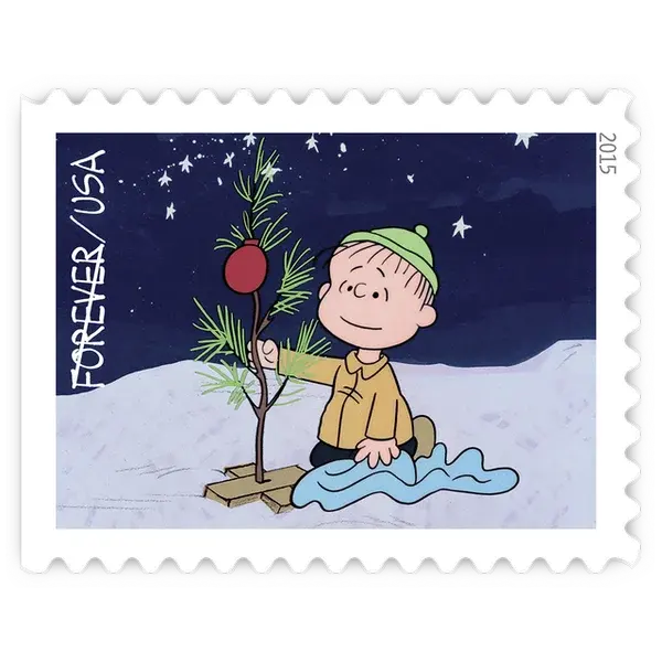 A Charlie Brown Christmas Forever Stamp 2015 - Image 9