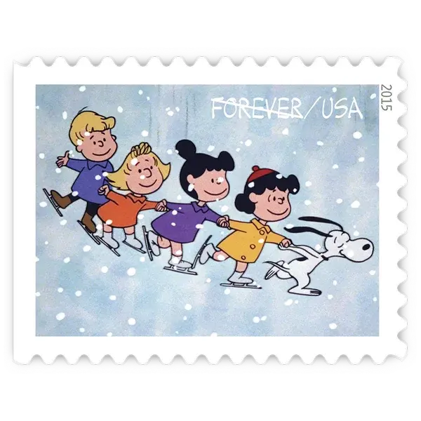 A Charlie Brown Christmas Forever Stamp 2015 - Image 11