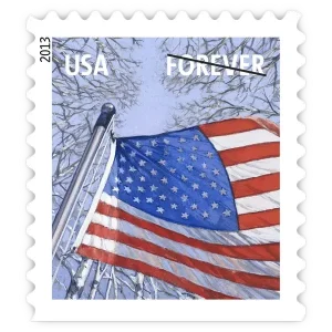 A Flag for All Seasons Forever Stamp 2013