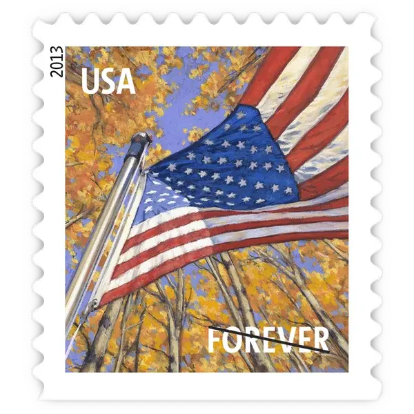 A Flag for All Seasons Forever Stamp 2013 - Image 5