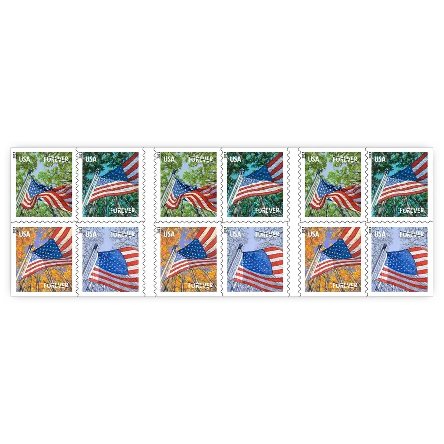 A Flag for All Seasons Forever Stamp 2013 - Image 2