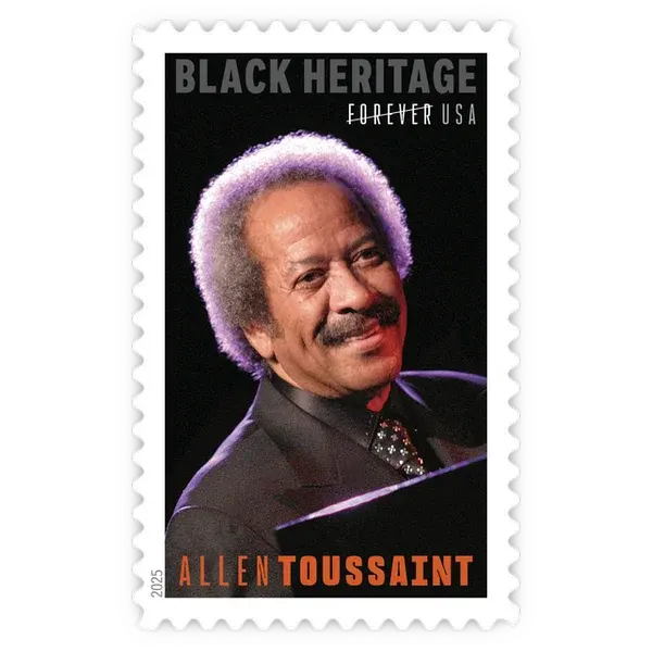 Allen Toussaint Forever Stamp 2025