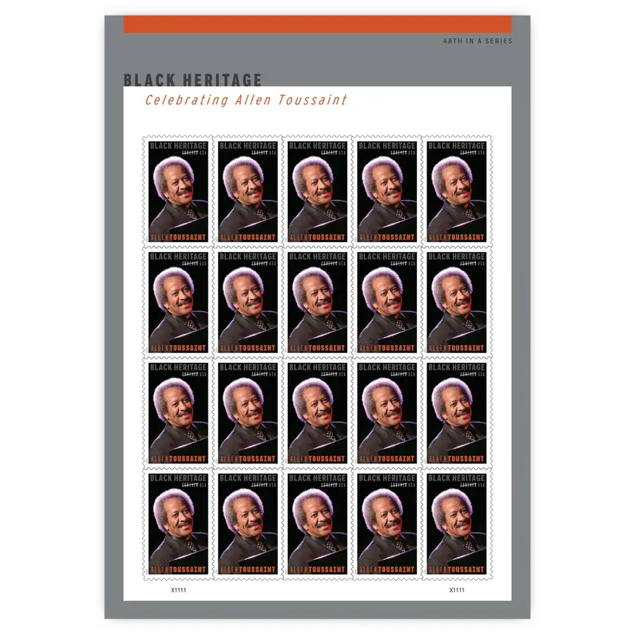 Allen Toussaint Forever Stamp 2025 - Image 2