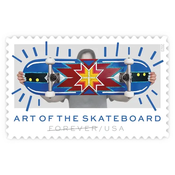 The Art of the Skateboard Forever Stamp 2023 - Image 4