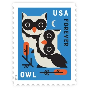 Baby Wild Animals Forever Stamp 2025