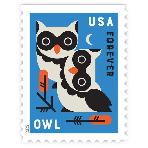 Baby Wild Animals Forever Stamp 2025