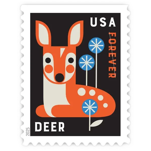 Baby Wild Animals Forever Stamp 2025 - Image 11
