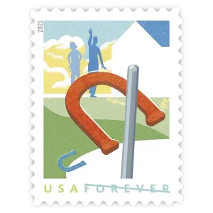 Backyard Games Forever Stamp 2021