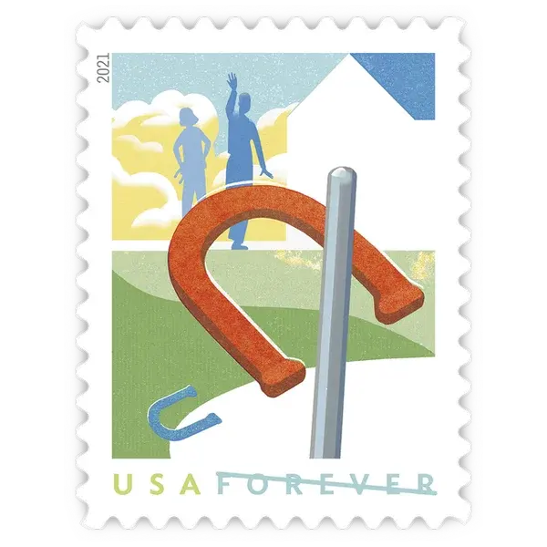 Backyard Games Forever Stamp 2021