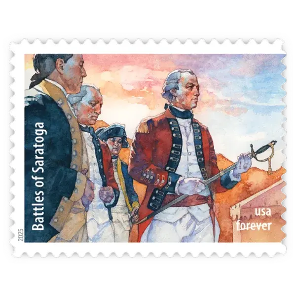 Battlefields of the American Revolution Forever Stamp 2025 - Image 6