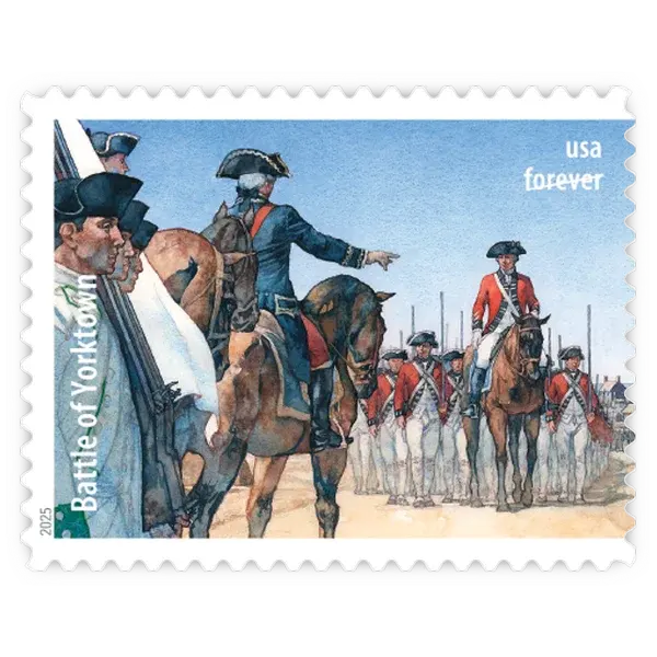 Battlefields of the American Revolution Forever Stamp 2025 - Image 4