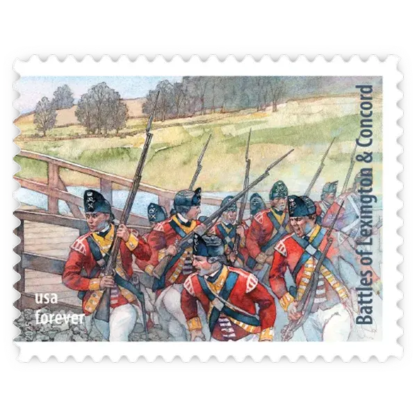 Battlefields of the American Revolution Forever Stamp 2025 - Image 10