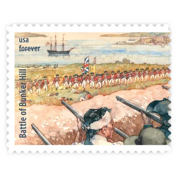 Battlefields of the American Revolution Forever Stamp 2025 - Image 9