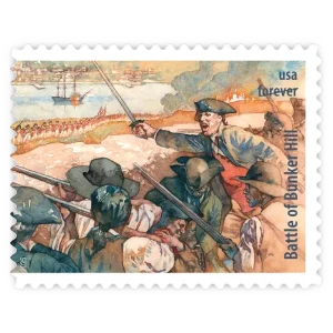 Battlefields of the American Revolution Forever Stamp 2025